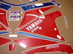 Yamaha FZR 1000 Exup 1993 restoration decals set