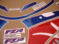 Yamaha FZR 1000 Exup 1993 restoration graphics