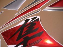 Graphics for suzuki hayabusa 2016 red L6 model