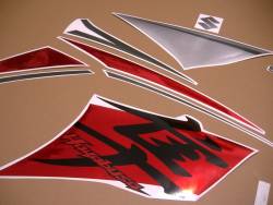 Suzuki hayabusa 2016 red reproduction decals