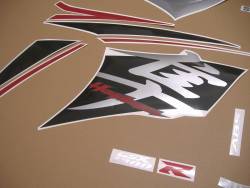 Suzuki Hayabusa 2016 L6 black reproduction sticker set