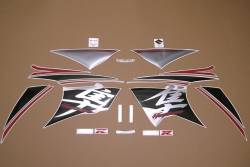 Suzuki Hayabusa 2016 L6 black version decals set