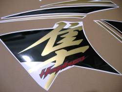 Suzuki Hayabusa 2015 L5 black OEM style sticker kit