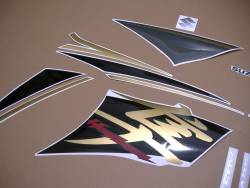 Suzuki Hayabusa 2015 L5 black aftermarket decal kit