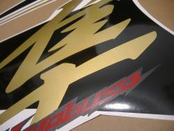 Suzuki Hayabusa 2015 L5 black replacement decals