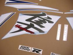 Stickers for Suzuki Hayabusa 2016 L6 white version