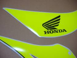 Neon yellow graphics for Honda Fireblade sc57