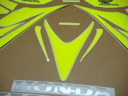 Honda CBR 1000RR 2006-2007 fluorescent yellow stickers