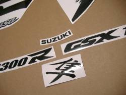 Suzuki Hayabusa 1st gen. black color graphics