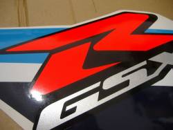 Suzuki GSXR 1000 2007 white decals