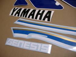 Yamaha FZR 1000 2LA 1987-1988 restoration graphics