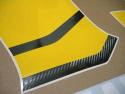 Yellow sticker kit for Yamaha YZF R6 1999 RJ03 5EB