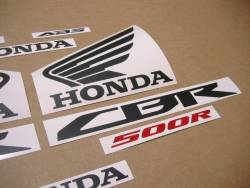 Logo graphics for Honda CBR 500R 2015 silver