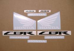 Honda CBR 500R 2013 complete logo decals set