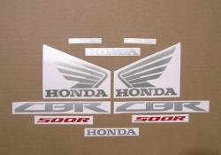 Stickers (genuine style) for Honda CBR 500R 2014