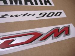 Stickers (genuine style) for Yamaha TDM 900 2002 rn18