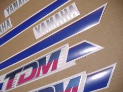 Stickers (OEM style) for Yamaha TDM850 3VD 1992 black