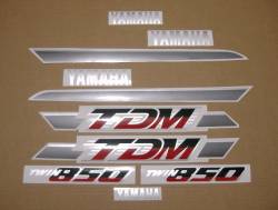 Yamaha TDM 850 3VD 1991 replacement decals kit
