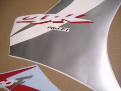 Decals for Honda CBR 600f F4 2005 red silver