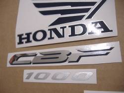 Honda CBF1000 2008 pattern logo decal set
