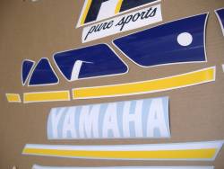 Yamaha FZ 750 1988 2mg pattern decals kit