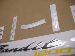 Suzuki Bandit 1200s 2006 restoration stickers