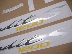 Suzuki Bandit 1200s 2006 restoration logo emblems