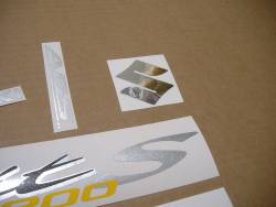 Suzuki Bandit 1200S 2005 complete emblem sticker kit