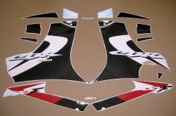 Honda cbr f4 600f 2004 restoration decals set