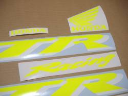 Honda VTR 1000 SP-1 signal yellow logo decals set