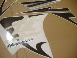 Suzuki Hayabusa 2009 grey complete sticker kit