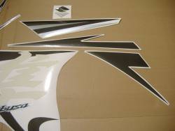 Suzuki Hayabusa GSX1300R 2009 grey decals