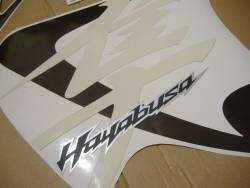 Suzuki Hayabusa GSX1300R 2009 grey decals kit 