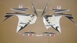 Suzuki Hayabusa 2009 grey labels graphics