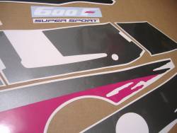 Honda CBR 600f f2 1991 full replacement sticker kit