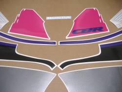 Graphics for Honda CBR 600f 1991 grey/pink model