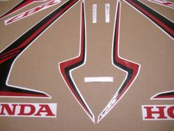 Stickers (replica) for Honda CBR 500R 2020 black