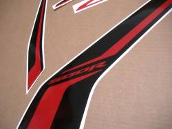 Honda CBR 500R 2020 full aftermarket decals kit