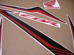 Honda CBR 500R 2020 reproduction stickers kit