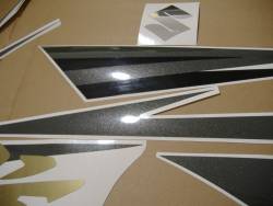 Suzuki gsx 1300r 2008 Hayabusa black replica decals kit