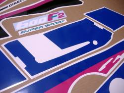 Honda CBR 600f f2 1991 OEM style stickers