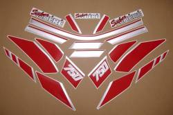 Yamaha XTZ 750 Super Tenere 1990 complete sticker set