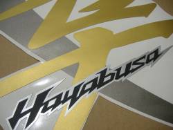 Suzuki Hayabusa GSX1300R ABS K8 blue decals