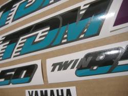 Yamaha TDM 850 1992 3VD replica decal set