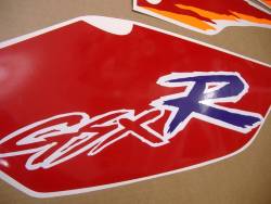 Suzuki GSXR 600w 1992 replacement stickers kit