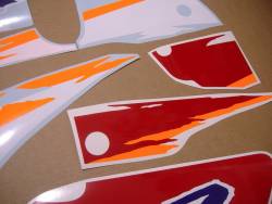 Suzuki GSXR 600w 1992 restoration decal set