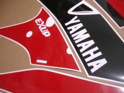 Yamaha FZR1000 1992 3le restoration decal set