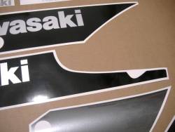 Kawasaki zxr 750 1989 h1 red OEM pattern stickers