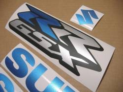 Suzuki GSX-RR 750 racing replica blue sticker kit