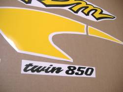 Yamaha TDM850 1996 yellow replacement decals kit